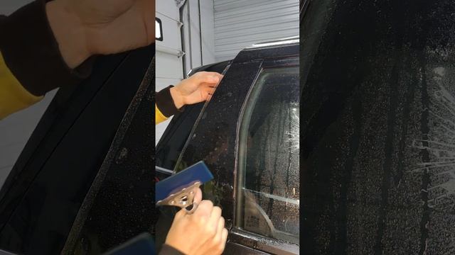 установка защитной плёнки на стойку двери смотреть онлайн