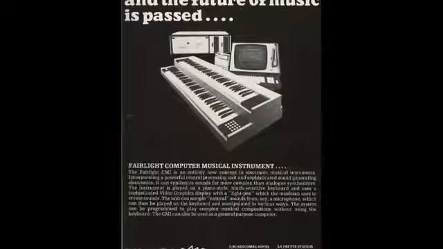 Fairlight CMI Series I Audio Demo (1980)