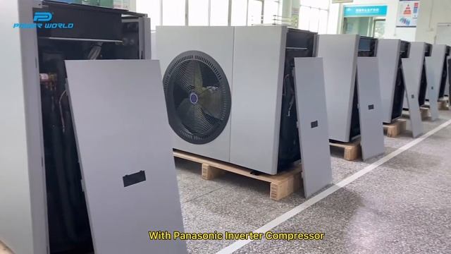 Power World Heat Pump- R32 EVI Inverter Monoblock air to water Heat Pump. смотреть онлайн