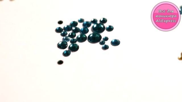 Разноцветные стразы для ногтей микс с AliExpress смотреть онлайн