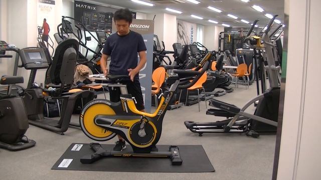 インドアサイクル　GR7　ジョンソンヘルステックジャパン　早速試乗してきました！！ смотреть онлайн