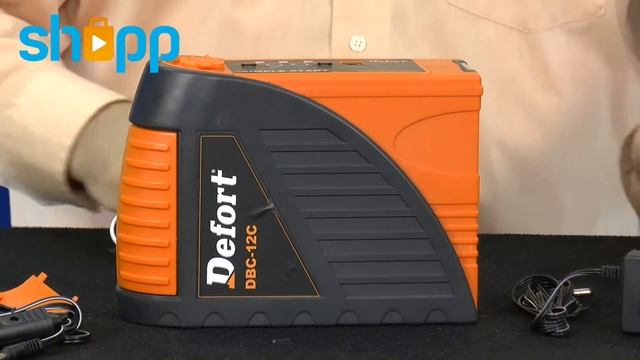 DEFORT DBC 12c Acculader Demonstratie Video