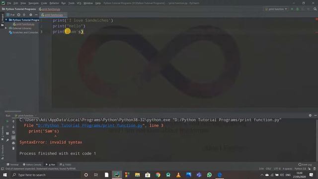 2 - PYTHON TUTORIALS(CODE-DECODE) | PRINT FUNCTION IN PYTHON | HOW TO PRINT IN SAME AND NEW LINE смотреть онлайн