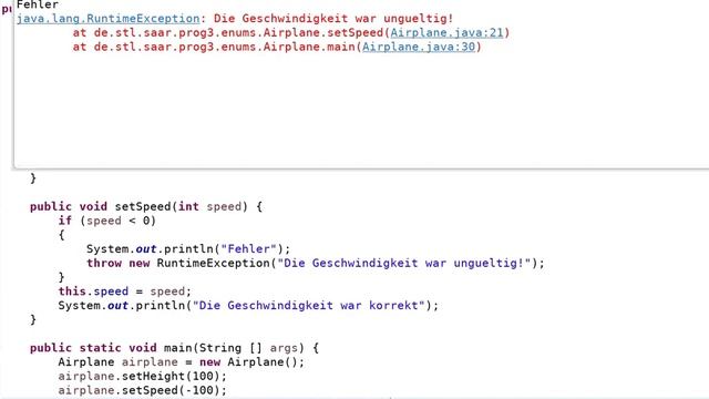 Exceptions in Java смотреть онлайн