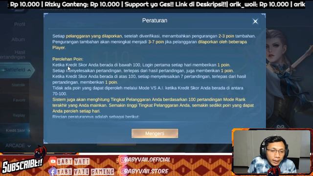 Cara mudah naikin kredit skor mobile legend (Cara Gampang menaikkan credit score ml) смотреть онлайн