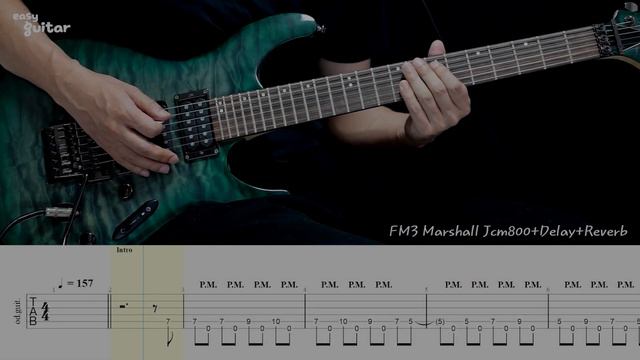 Helloween - Eagle Fly Free Guitar Lesson With Tab Part.1(Slow Tempo)re-upload смотреть онлайн