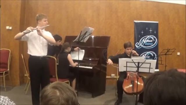 Carl Czerny. Fantasia concertante fur Klavier,Flote und Violoncello. op.256 смотреть онлайн
