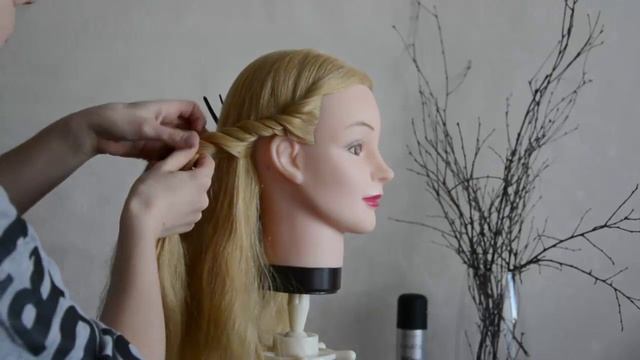 Причёска: быстро, просто, красиво. Hand made гребешок смотреть онлайн