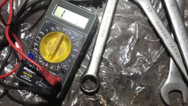 Проверка свечей накала мультиметром