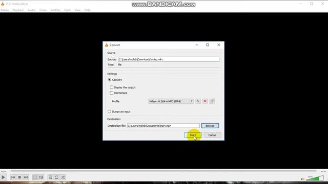 How to Change (MKV , AVI ,FLV , WMV , MOV) Formats to Mp4 using VLC смотреть онлайн