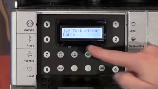 Franke Flair programming coffee machine смотреть онлайн