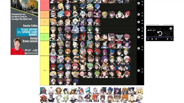 SEXY Pokemon Trainer Tier List?!?! смотреть онлайн
