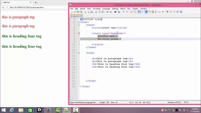HTML5 And CSS3 Basic Bangla Tutorial Part-10 । CSS Body tag selector from head смотреть онлайн