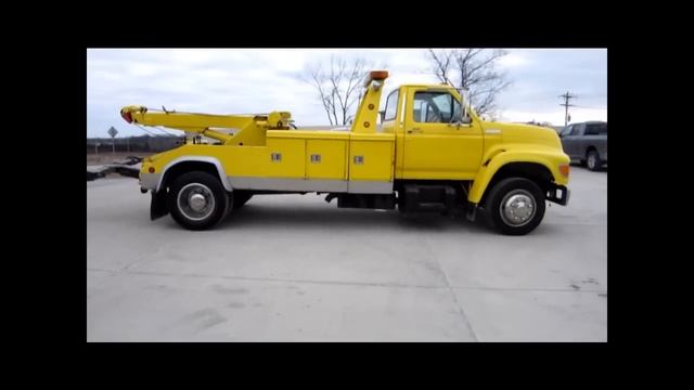 1997 Ford F750 Yellow Cent 602.wmv смотреть онлайн