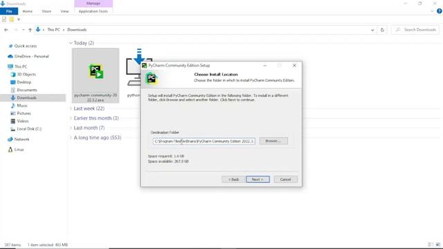 Installing Python and PyCharm (for students) смотреть онлайн