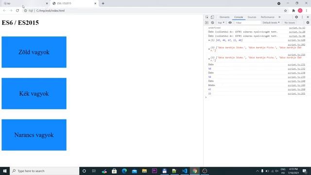 Modern JavaScript | ES6 - Tömbök смотреть онлайн