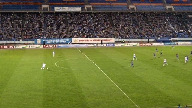 1 тайм матча Факел - Сокол 1-0 (0-0). 10 тур ФНЛ-2015/16 смотреть онлайн