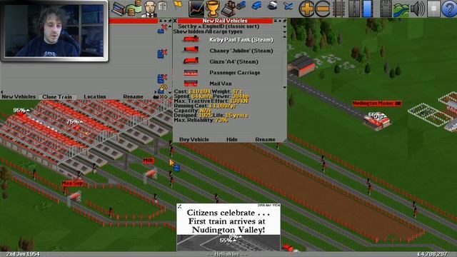 OpenTTD City Builder Lets Play S5 E8 LIVE - Food Crisis смотреть онлайн