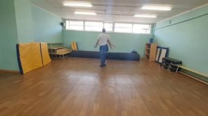 Па Зефир. Схема танца для обучения.