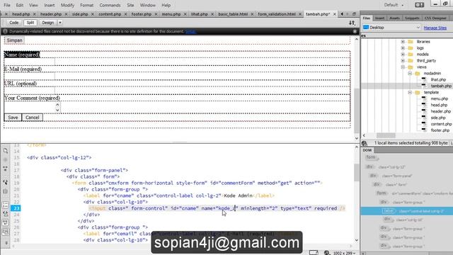 Bootstrap Tutorial pada CodeIgniter || 04. form смотреть онлайн