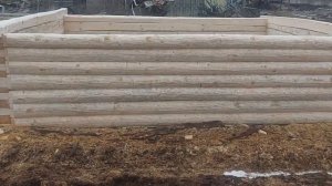 ГОТОВЫЙ СРУБ 5Х4 В ЛАПУ С ПРОТЕСОМ ПОД ПОЛУЛАФЕТ