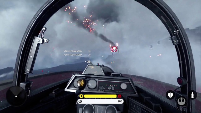 Star Wars: Battlefront - Fighter Squadron Mode Gameplay Trailer смотреть онлайн