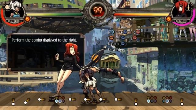 Skullgirls 2nd Encore - Miss Fortune Tutorial/Trials