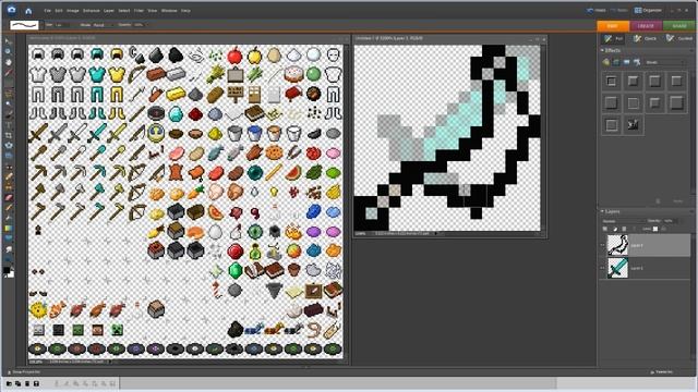 How To Make Custom Items! | Mine-imator Tutorial смотреть онлайн