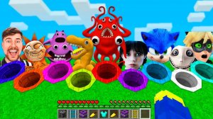 ЗОМБАК НАШЁЛ КРУГЛЫЕ ЯМЫ В МАЙНКРАФТ