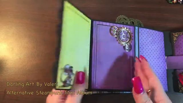 Alternative Steampunk 5.5 x 7.5 Mini Album by Valeri Darling aka DarlingArtByValeri смотреть онлайн