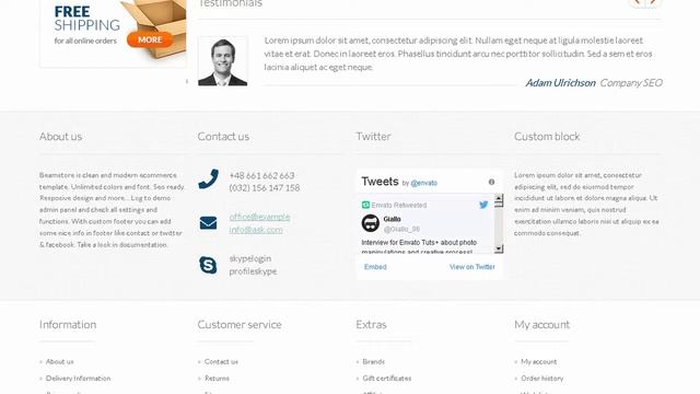 BeamStore - Premium React Ecommerce Template | Themeforest Templates смотреть онлайн