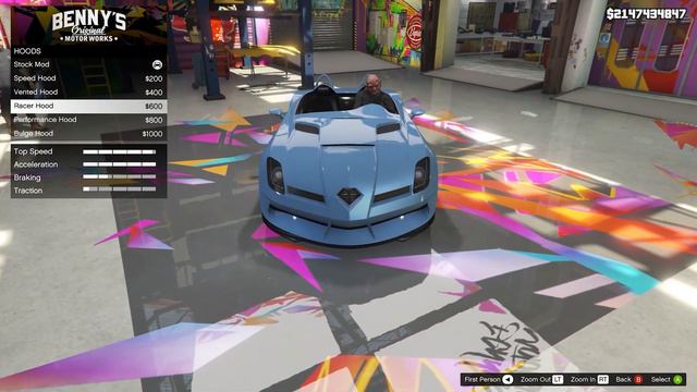 GTA 5 Online - BENEFACTOR SM722 Customization & Test (SLR Stirling Moss) | Criminal Enterprises DLC смотреть онлайн