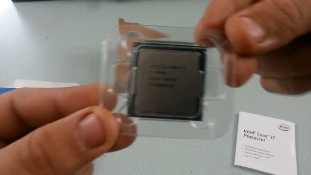Intel i7 6700k Unboxing смотреть онлайн
