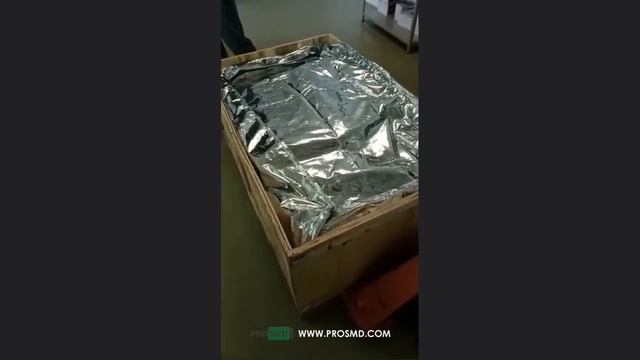 Распаковка установщика SMD компонентов ZB3245TSS / ZB 3245 TSS. Далее – пусконаладка. смотреть онлайн