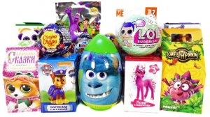 15 Киндер Сюрпризов, Unboxing Kinder Surprise ПОНИ,кукла ЛОЛ,шар LOL,ФИКСИКИ,Щенячий патруль,Дисней