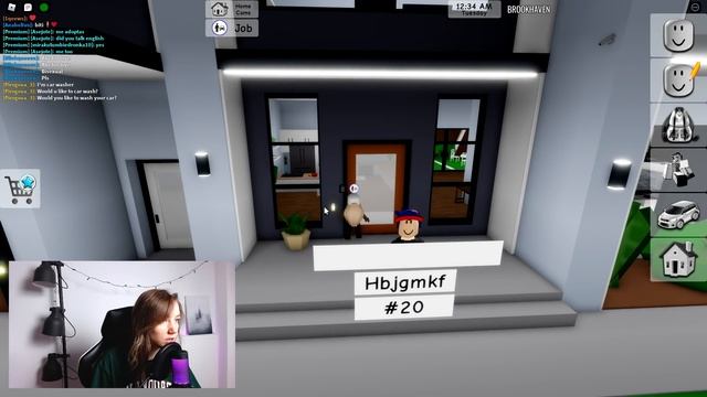 Получила РАБОТУ в Брукхейвен РП Роблокс! Новая профессия в Brookhaven RP Roblox смотреть онлайн
