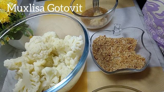 Цветная Капуста на Сковороде! Быстро просто Вкусно. Gulkaram Oson Usulda Tayyorlash.