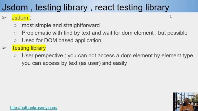 Dom based unit testing tools смотреть онлайн
