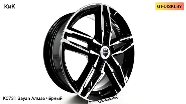 КиК Sayan Алмаз чёрный // K&K Sayan Black glossy polished смотреть онлайн