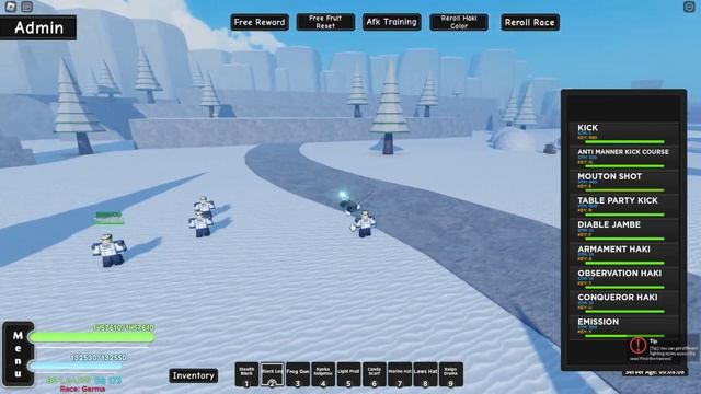 [AOPG] ALL FIGHTING STYLES IN A ONE PIECE GAME FULL SHOWCASE! (UPDATE 25)