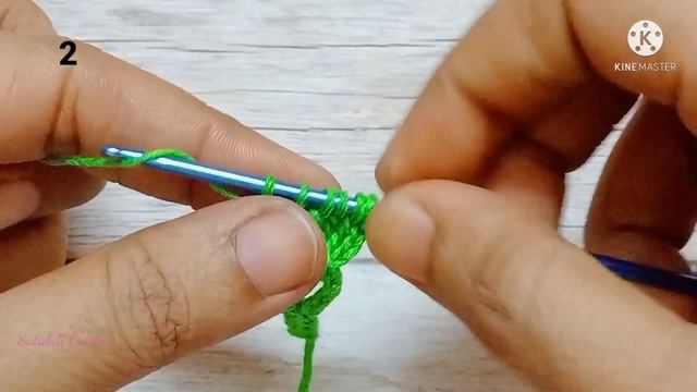 Leaf crochet pattern || Satabdi Crochet || English subtitles available смотреть онлайн