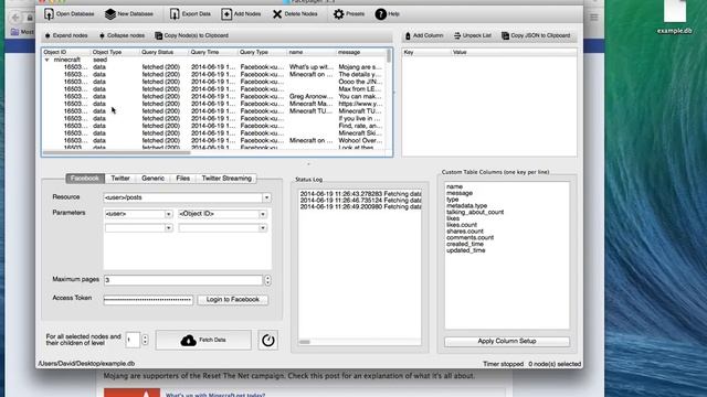 Extract Facebook Data and save as CSV смотреть онлайн