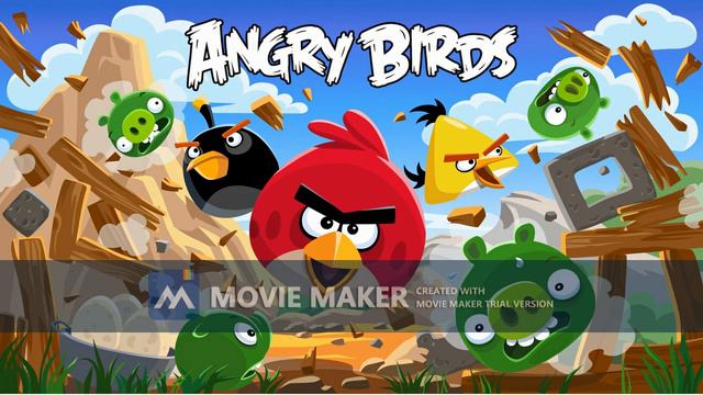 Angry Birds Classic Birdday party, Piggy farm and Mighty League Test levels Ambience смотреть онлайн