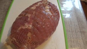 пробую буженину домашнюю,свинина от мираторг,мясо собственного производства,стоит ли брать