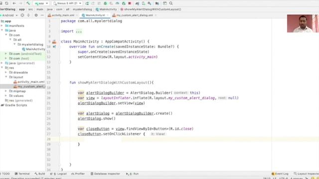 Android Alert Dialog Custom Layout | Android Alert Dialog example | Android Alert Dialog box смотреть онлайн