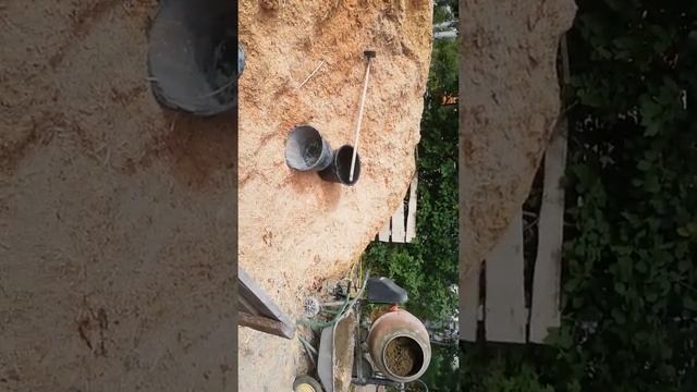 Опилкобетон, изменения в составе. Продолжил. смотреть онлайн