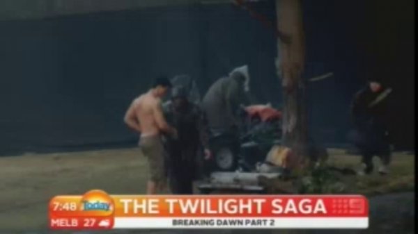 Интервью Роберта, Тейлора и Кристен для Today Show А