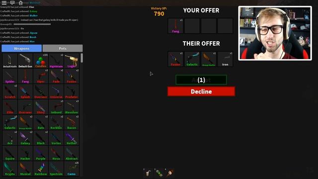 Roblox - Murder Mystery 2 - SECRET CORRUPT KNIFE!! смотреть онлайн