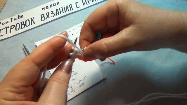 ШАПОЧКА ДЛЯ ДЕВОЧКИ СПИЦАМИ #356 смотреть онлайн
