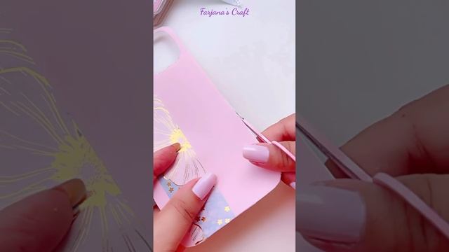 Let’s decorate a phone cover #handmade #satisfying #diy #journal смотреть онлайн